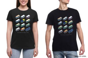BUS DESIGN COLLECTION KANSAI-Tシャツ