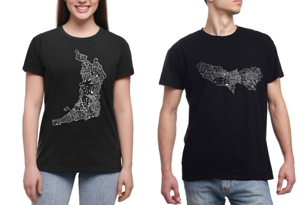 MOJIMAP Tシャツ