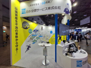 俯瞰図を活用したブースデザイン　日本空調サービス　インターフェックス2024｜デザイズミの俯瞰図作成サービス