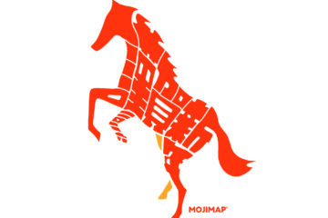 MOJIMAP 謹賀新年　午年バージョン2026