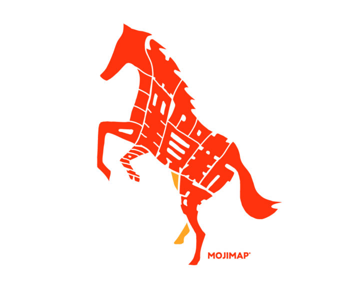 MOJIMAP 謹賀新年　午年バージョン2026